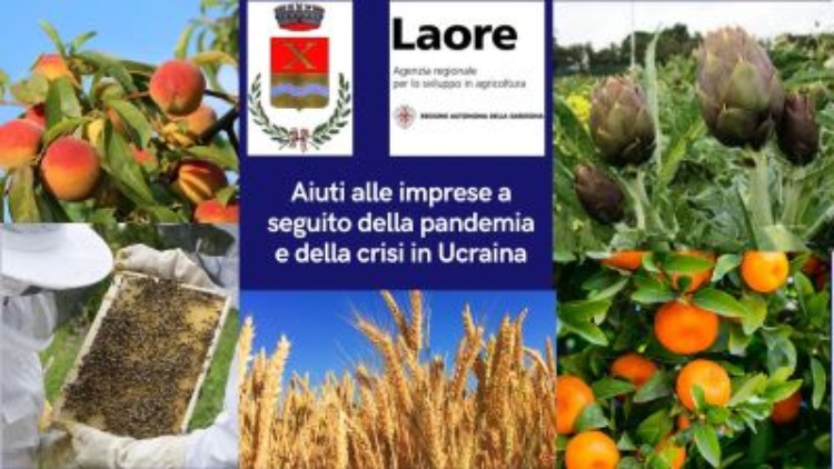 LAORE Sardegna - Aiuti alle imprese a seguito della pandemia e della crisi in Ucraina